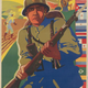 Esta pintura de Mariano Martínez para los Talleres Gráficos de la Nación fue auspiciada por la Secretaría de Gobernación para enaltecer la unión de países sudamericanos a los Aliados en contra de los países del Eje.